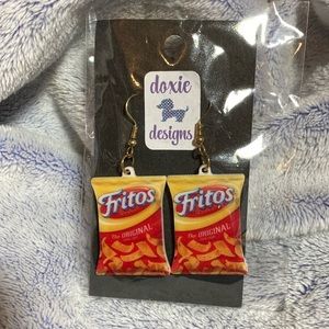 Handcrafted Earrings Fritos NEW
